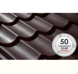 Металлочерепица Ruukki Monterrey Pural Matt BT {50 plus} RR 32 0,5 мм