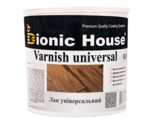 Лак для дерева универсальный Bionic-House 0,8л Бесцветный Глянцевый