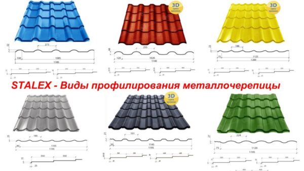 Металлочерепица - MAXIMA RAL 7024 0,45 мм Италия МАТ Marchegalia завод Сталекс — изображение 4