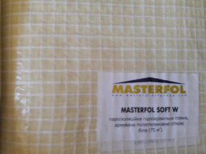 Masterplast MASTERFOL SOFT W пароизоляционная подкровельнная пленка армированая 75м2