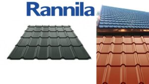 Металлочерепица Rannila DG 4345 PE 0,45 мм 9003
