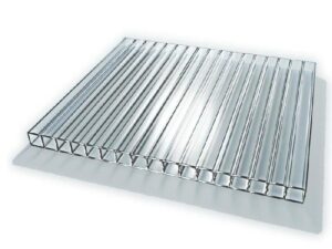 Сотовый поликарбонат прозрачный,бронза Polygal 8 mm