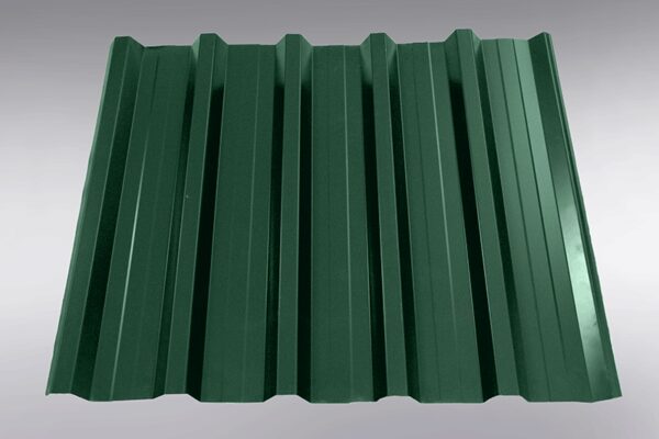 Профнастил кровельный НС-35 0,5 мм RAL 6005 TILE — изображение 6