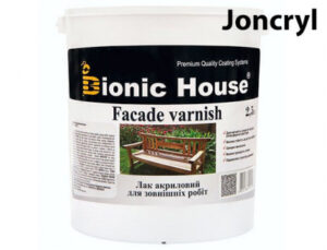 Профессиональный лак для дерева Joncryl + Colour 10 L (для наружных работ)