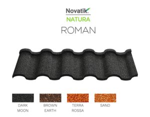 Композитная черепица Novatik NATURA ROMAN