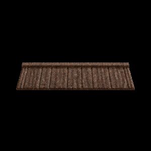 Композитная черепица Novatik NATURA WOOD brown earth (коричневый)