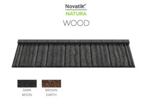 Композитная черепица Novatik NATURA WOOD