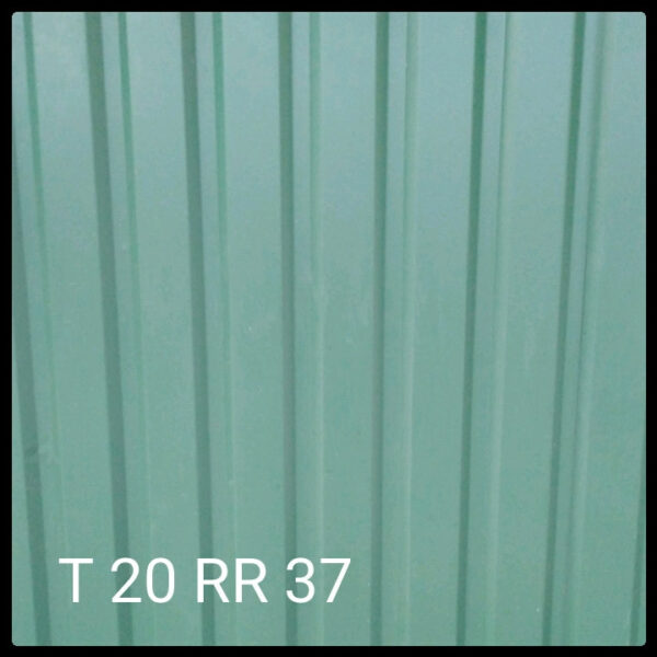 Профнастил Т 20 | Ruukki | 0,45 мм | Polyester | RR 37 — изображение 2