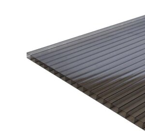 Поликарбонат сотовый Placarb 1УФЗ 1H 10x2100x6000 мм Бронзовый (00-00013455)