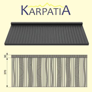 Модульная металлочерепица Карпатия Pruszynski (Purmax)