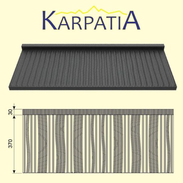 Модульная металлочерепица Карпатия Pruszynski (Purmax)